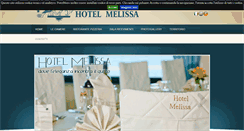 Desktop Screenshot of hotelmelissa.com